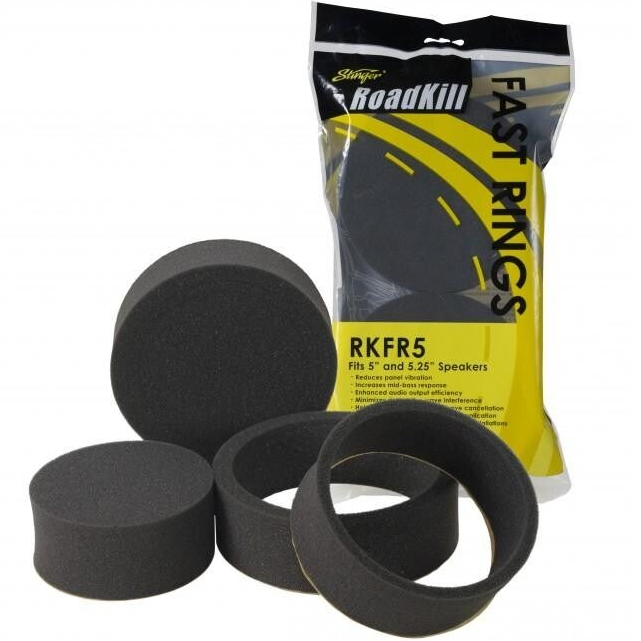 Stinger RKFR5 3-Piece Foam Ring System for 5-inch and 5.25inch Speakers – 2 Per Pack