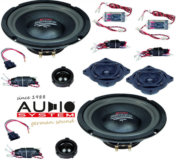 Audio System MFIT VW Golf 5 EVO 2 3 way component set