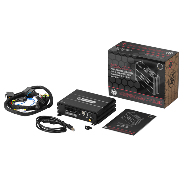 DLS 610PE48DA Evolution 4x50W 4to8 DSP Amplifier