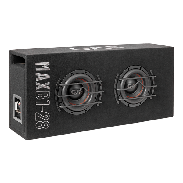 GAS MAX B1-28 2 x 8 inch 1000W RMS Subwoofer