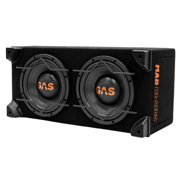Gas Audio Power MAD B1-210S 2 x 10 inch subwoofer