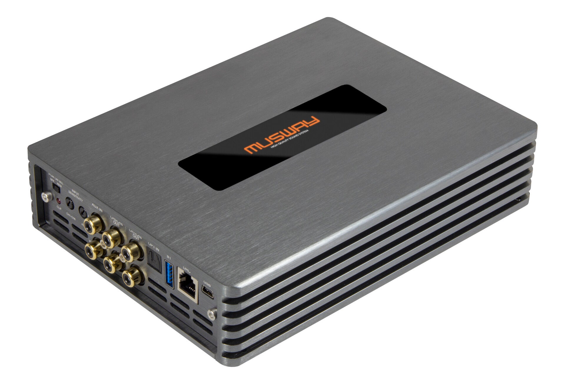Musway M4+V3 4 channel Amplifier With 8 channel DSP