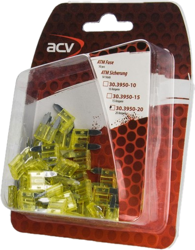 ATM Mini blade fuse 20A