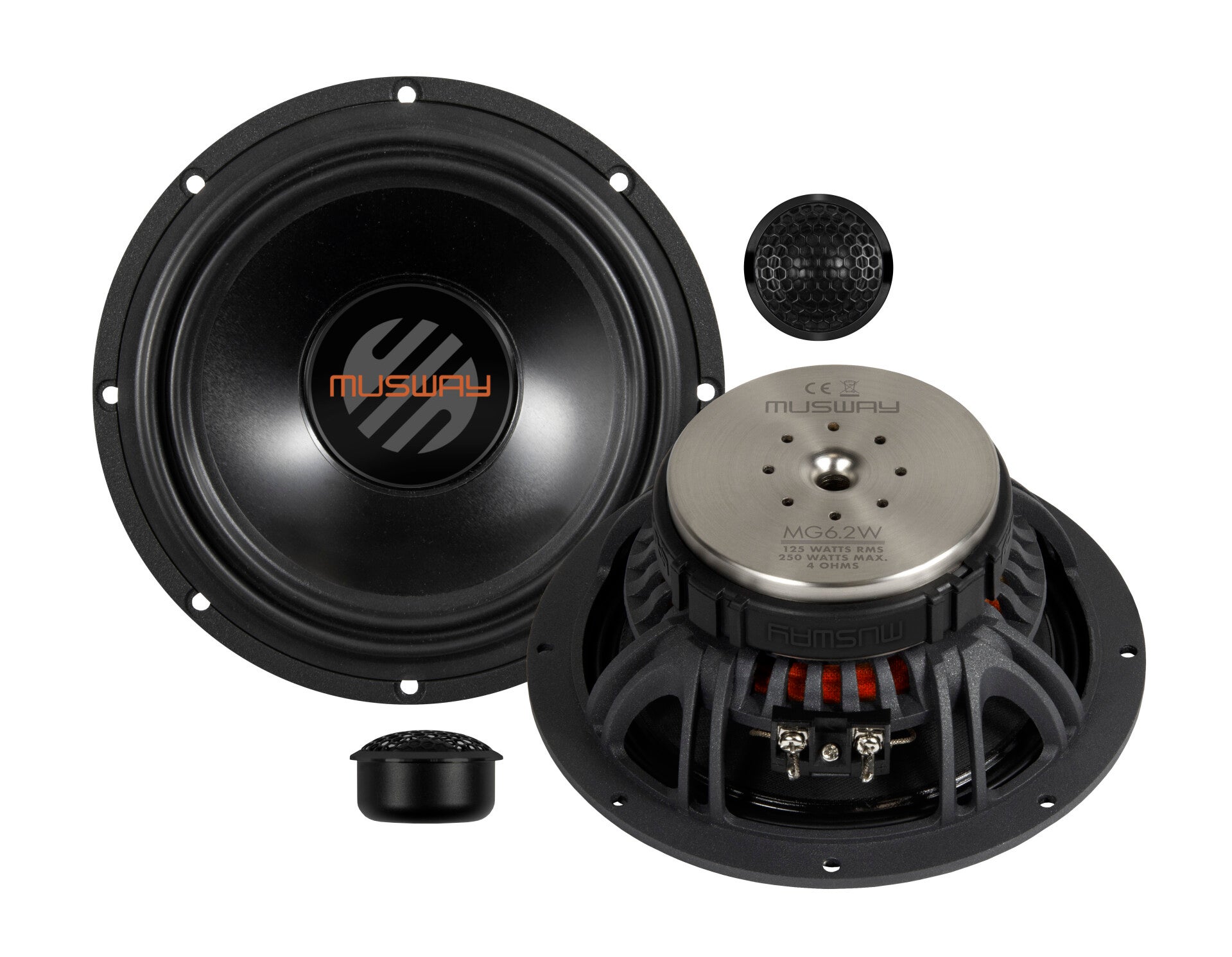 Musway MG6.2A Active 2-way component set 16,5 CM (6.5”)