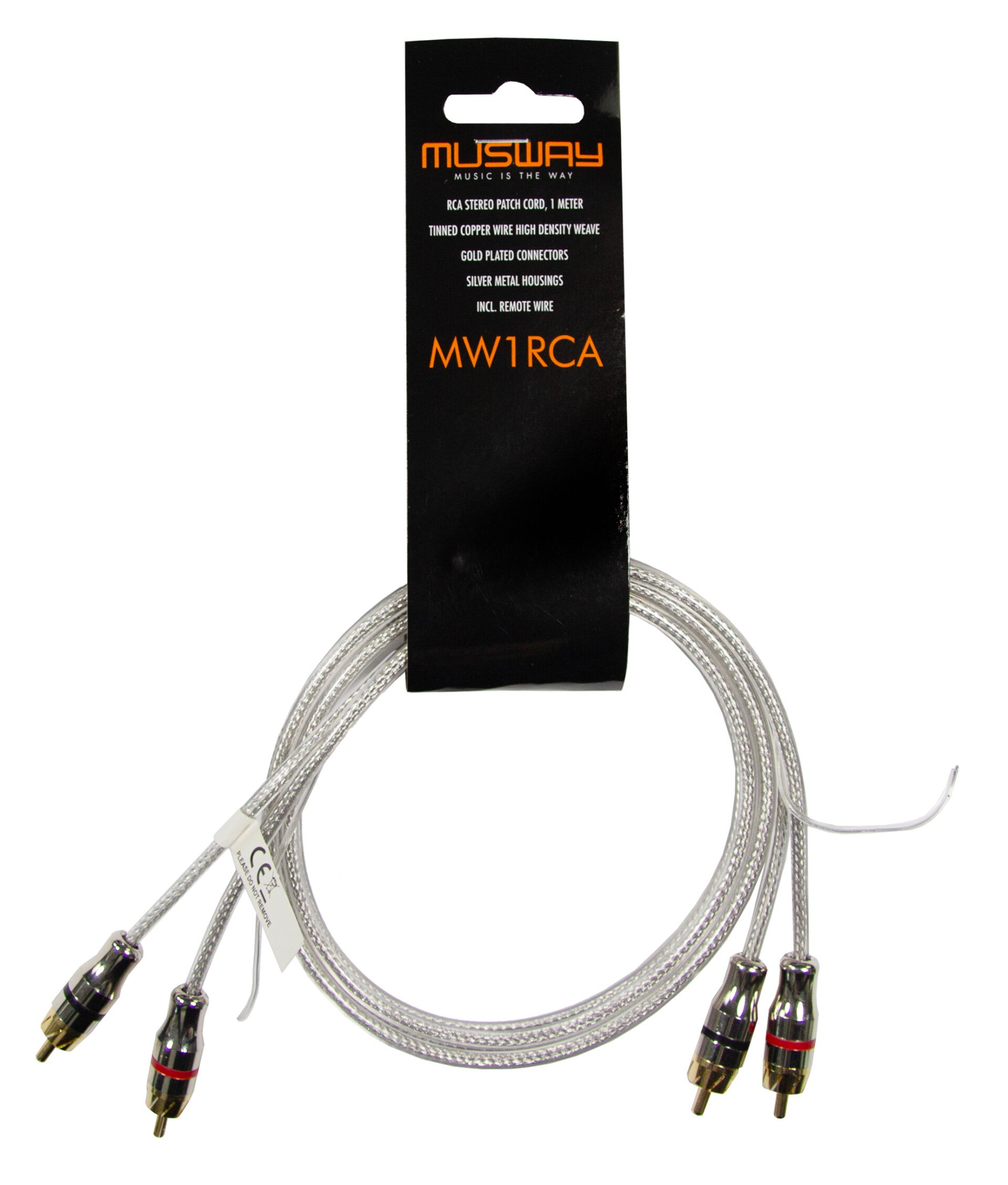 Musway MW1RCA OFC 1M RCA