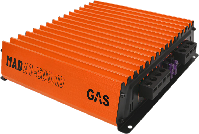Gas Audio POWER MAD A1-500.1D monoblock amplifier