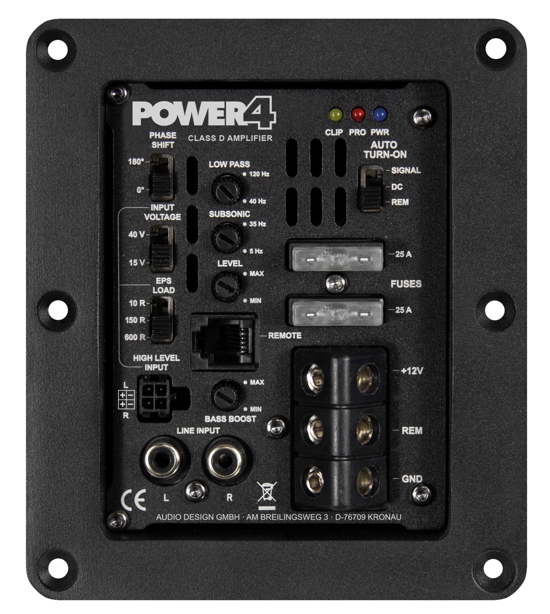 ESX POWER4 Active Module / Mono amplifier