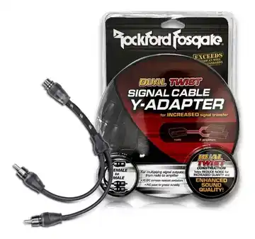Rockford Fosgate RFiTY-1F RCA Splitter Premium