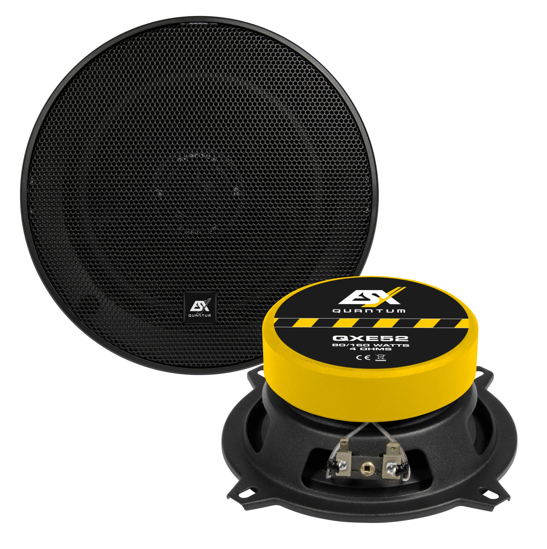 ESX Quantum QXE52 13 cm (5.25") 2-Way Coaxial Speakers