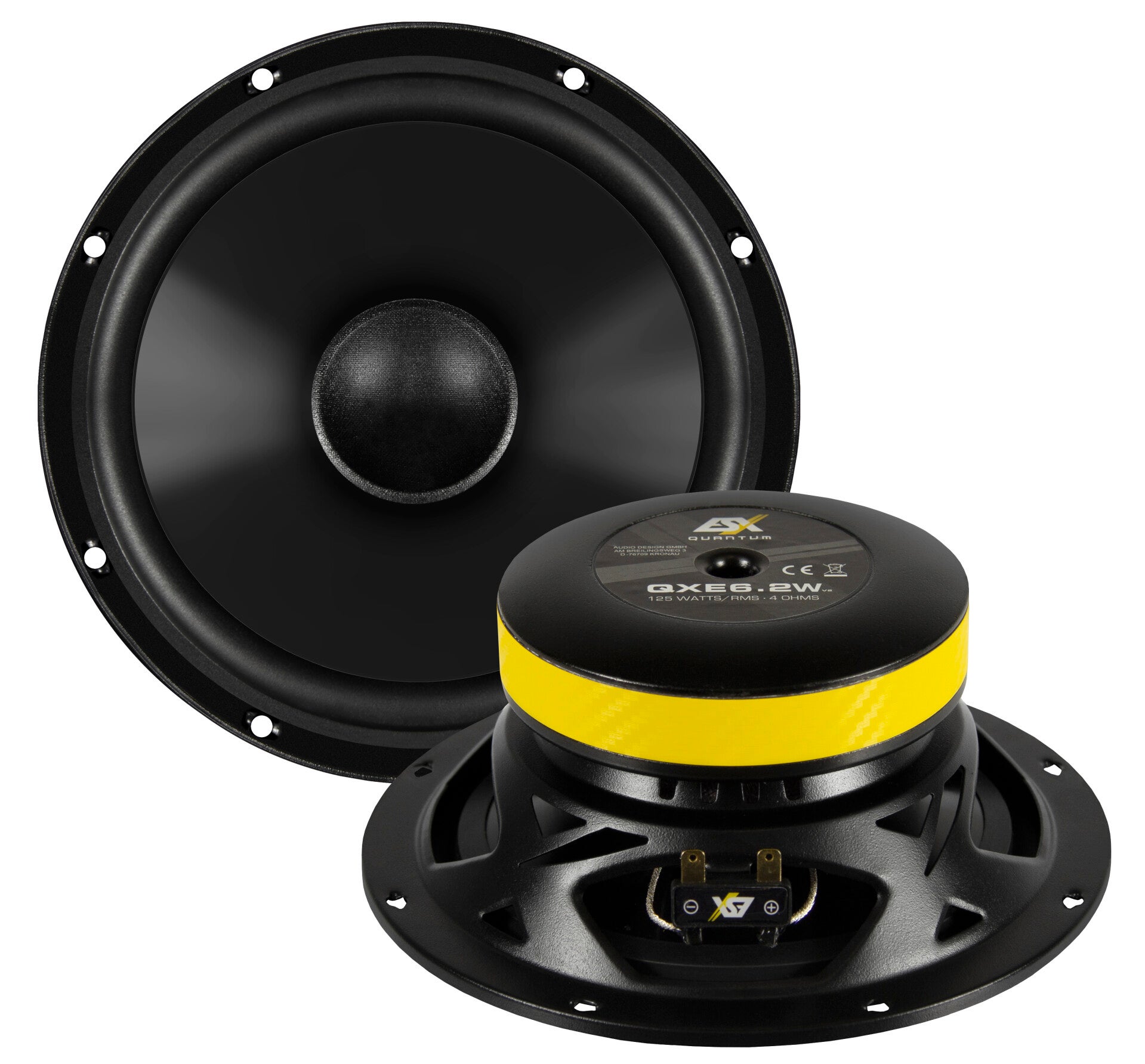 ESX Quantum QXE6.2WV2 16.5 cm (6.5") Kickbass Speakers