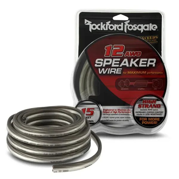 Rockford Fosgate RFWP12-15 Speakerwire 3.3mm2 OFC