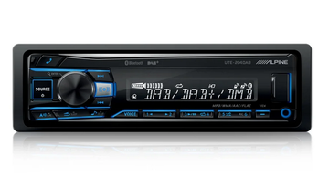 Alpine UTE-204DAB 1-din headunit BT / DAB+ / USB ( autoradio )