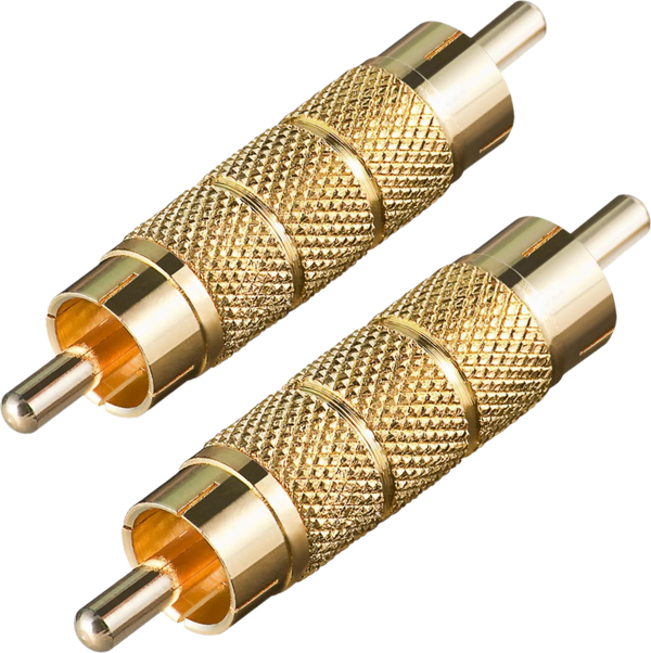 RCA Male to Male connector ( RCA koppelstuk )
