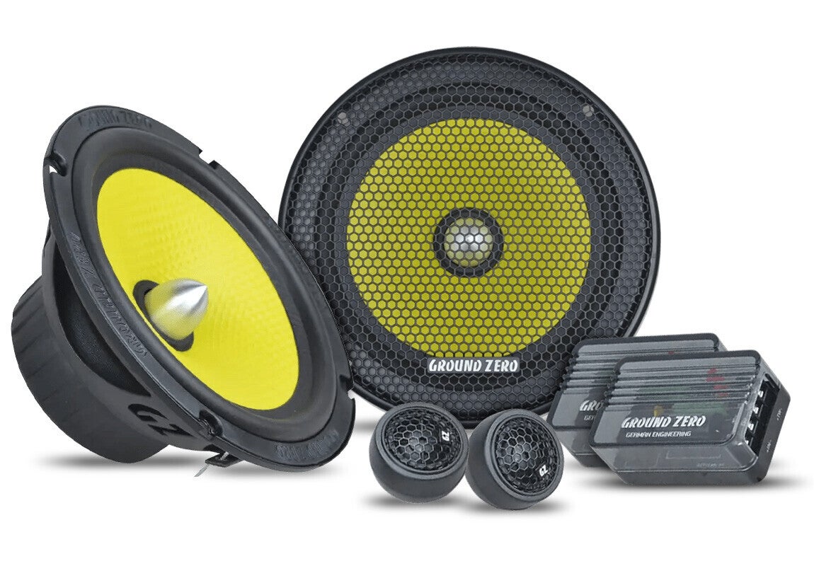 Ground Zero GZTC 165.2X 2 way component set