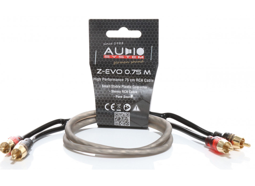 Audio System Z-EVO 0.75M RCA cable / Tulpkabel