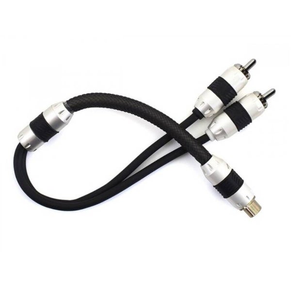 Stinger 8000 Y-Adapter 1 Female to 2 Male Audiophile Grade SI82YM