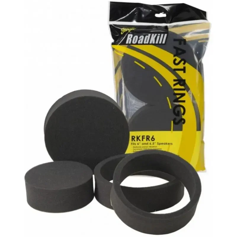Stinger RKFR6 3-Piece Foam Ring System for 6-inch and 6.5inch Speakers – 2 Per Pack