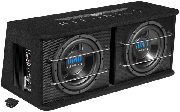 Hifonics TITAN TDA250R 2 x 10 inch Active Dual subwoofer