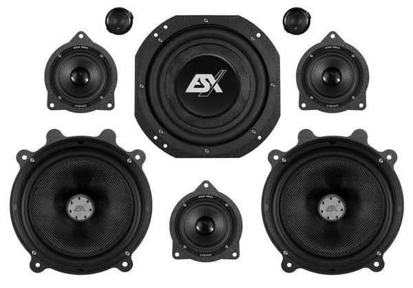 ESX TES3YSET2 Sound Upgrade Set for Tesla Model 3 and Model Y