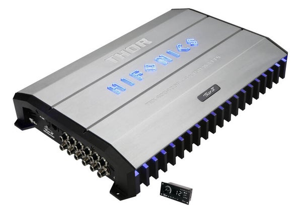 Hifonics THOR TRX4004DSP 4 Ch DSP Amplifier with 8 Ch DSP