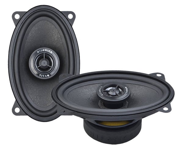 Hifonics TITAN TRX462 10 x 15 cm (4 x 6") 2-Way Coaxial Speakers