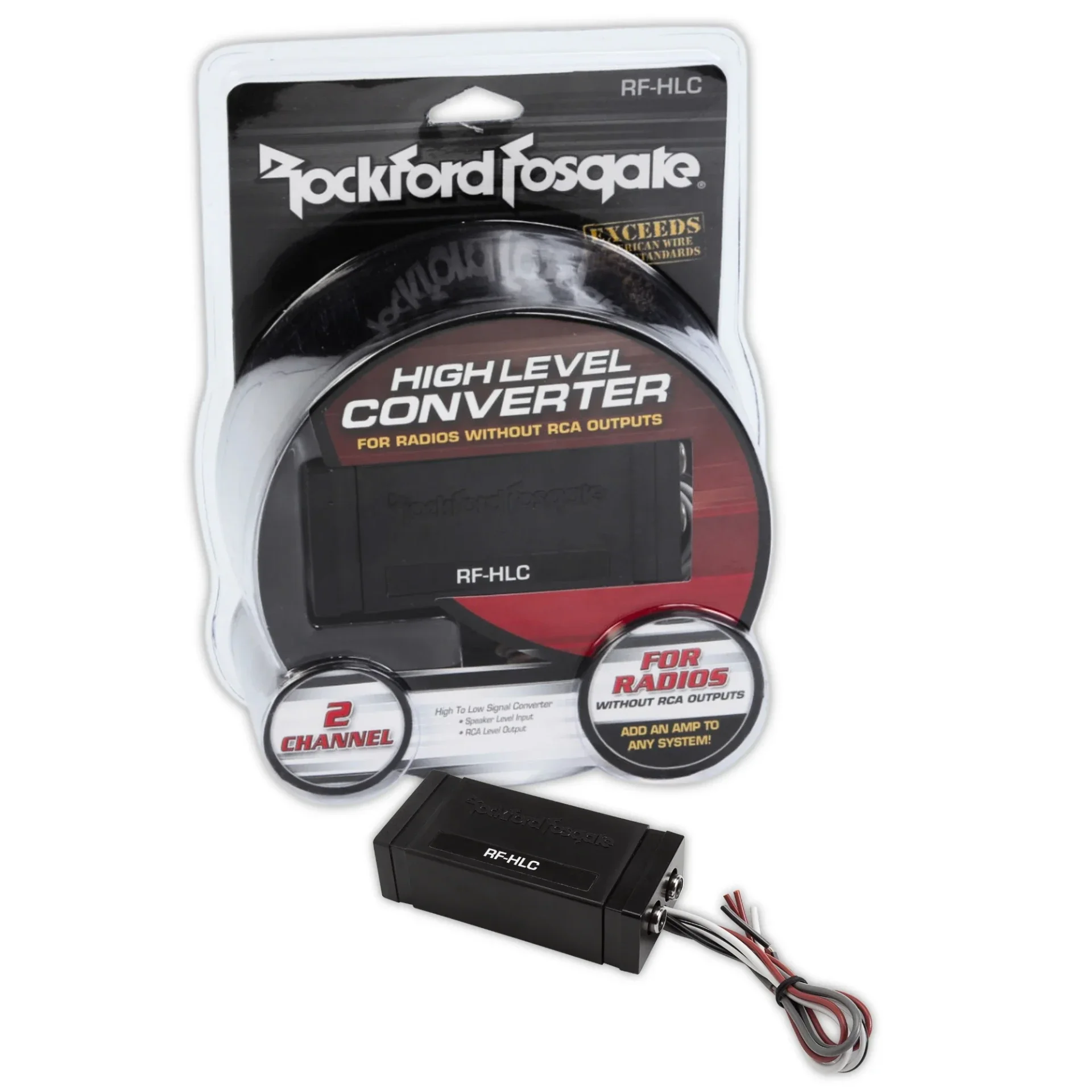 Rockford Fosgate RF-HLC High Level Converter / Adapter