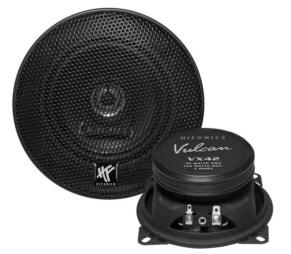 Hifonics VULCAN VX42 10 cm (4") 2-Way Coaxial Speakers