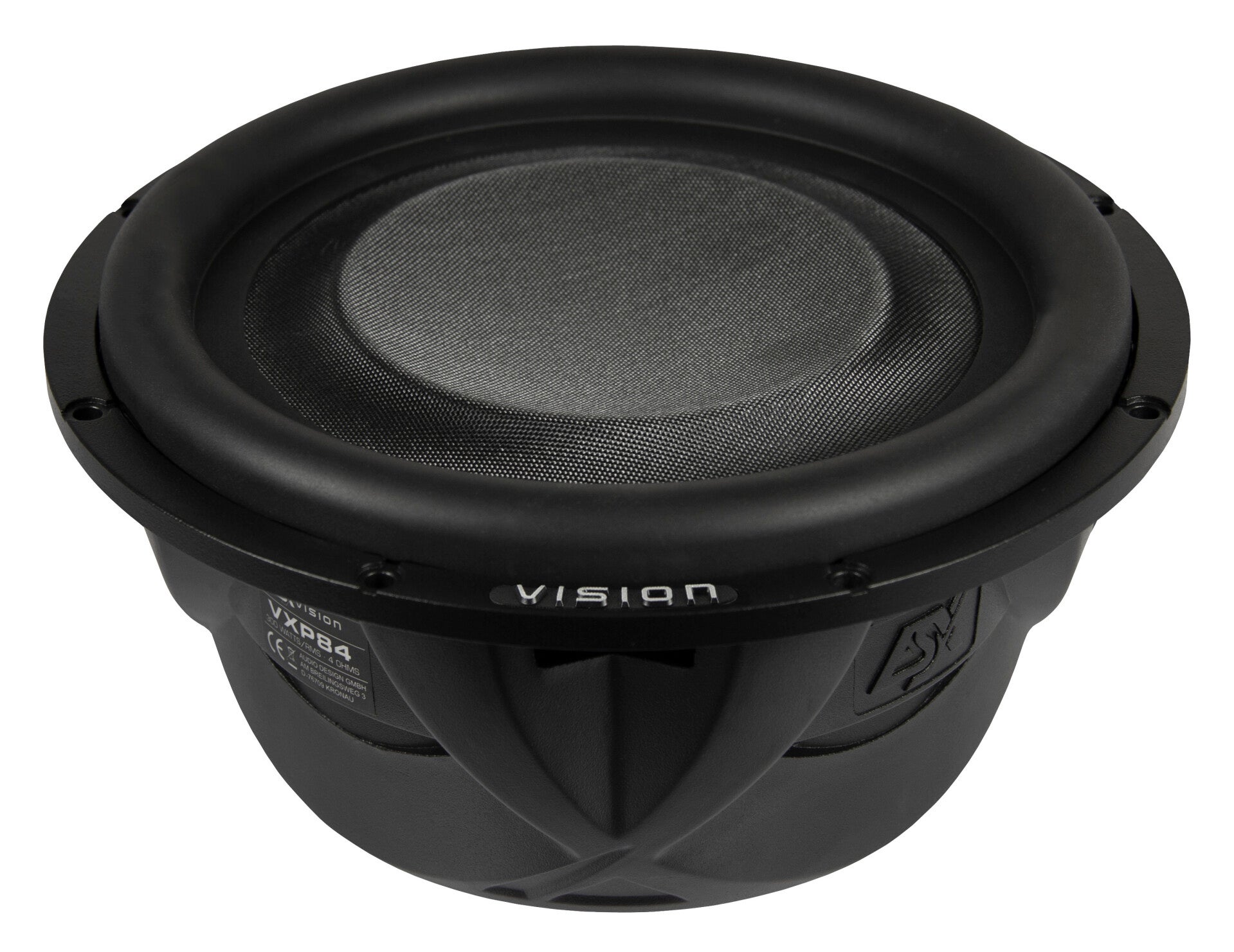 ESX Vision VXP84 20 cm (8”) High End Flat Subwoofer