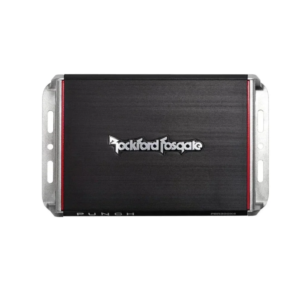 Rockford Fosgate Punch PBR300X4 Mini 4 channel amplifier