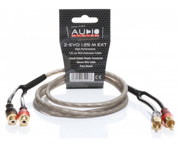 Audio System Z-EVO 1.25M EXT RCA cable extension