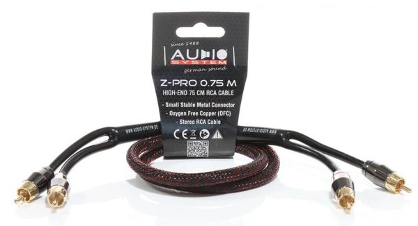 Audio System Z-PRO 0.75 High-End RCA 0.75 meter
