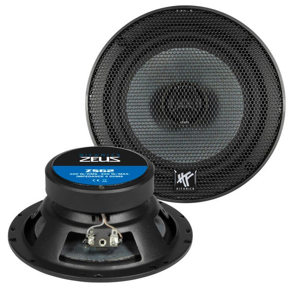 Hifonics ZEUS ZS62 16,5 cm (6.5") 2-Way Coaxial Speakers