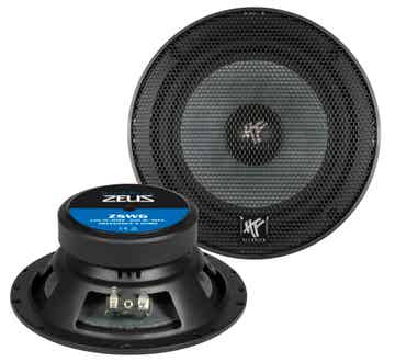 Hifonics ZEUS ZSW6 Kickbass Speakers 16.5cm (6.5'')