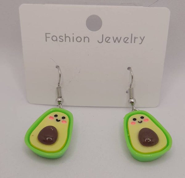 avocado earrings