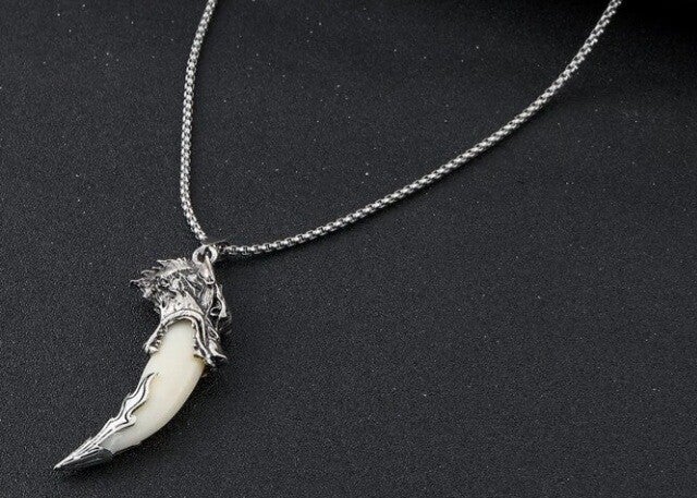 wolf tooth necklace