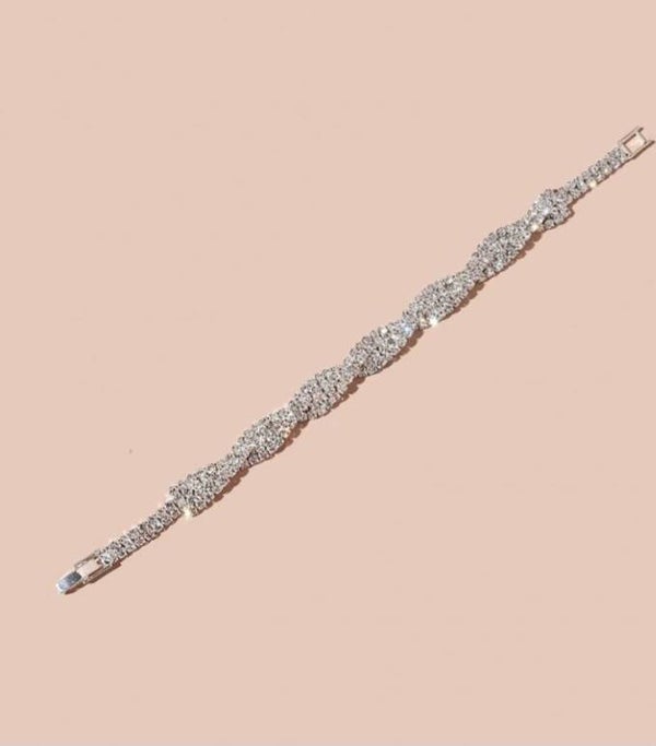 rhinestone cuff bracelet