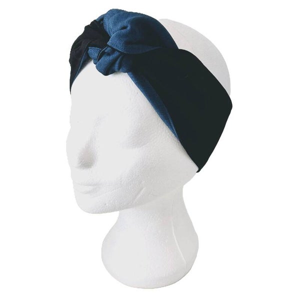 Rosie Wrap haarband - Azure eclipse