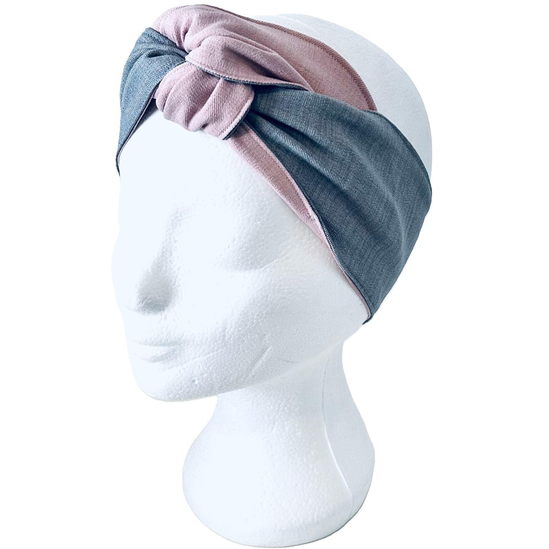 Rosie Wrap haarband - Pink dusk