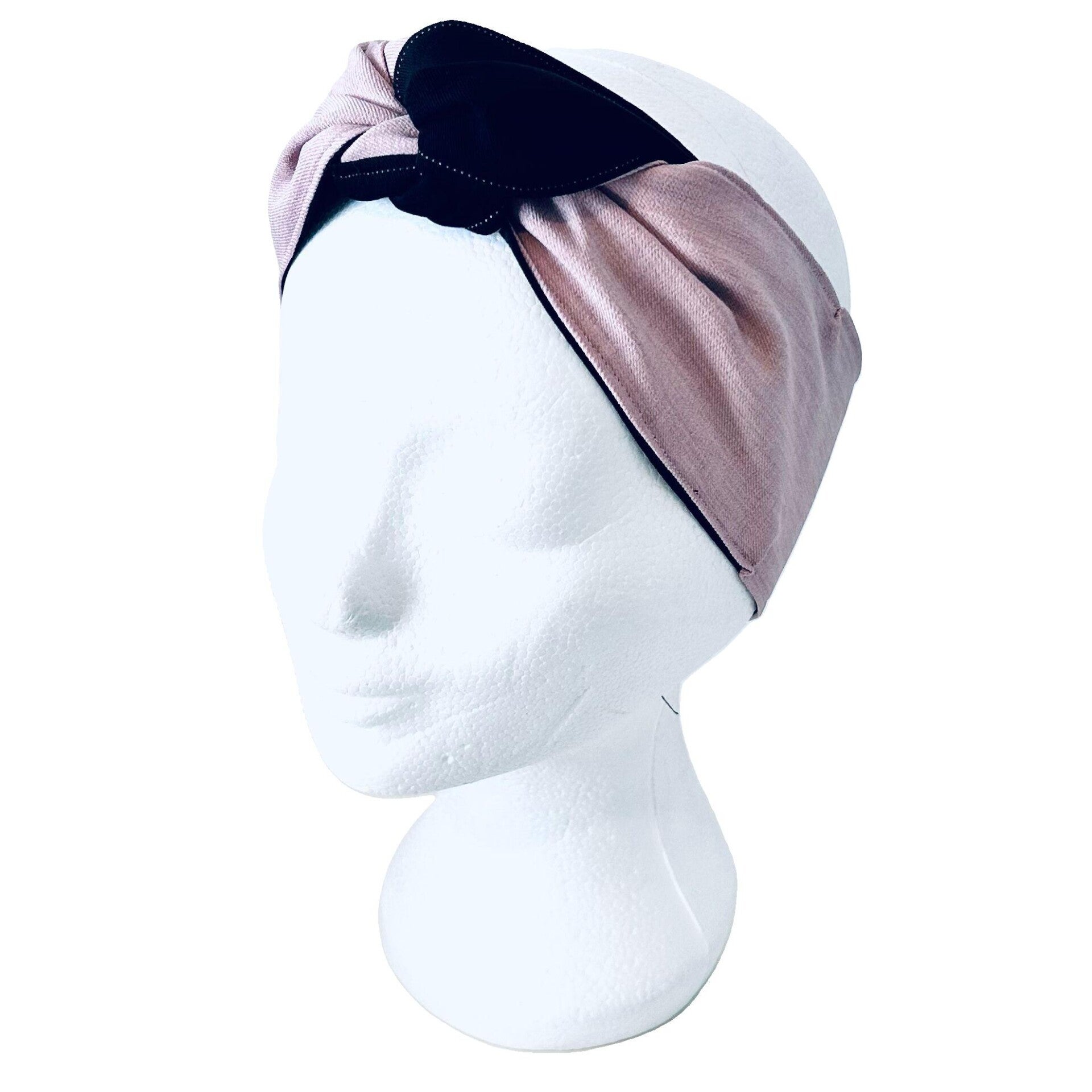 Rosie Wrap haarband - Rose shadow