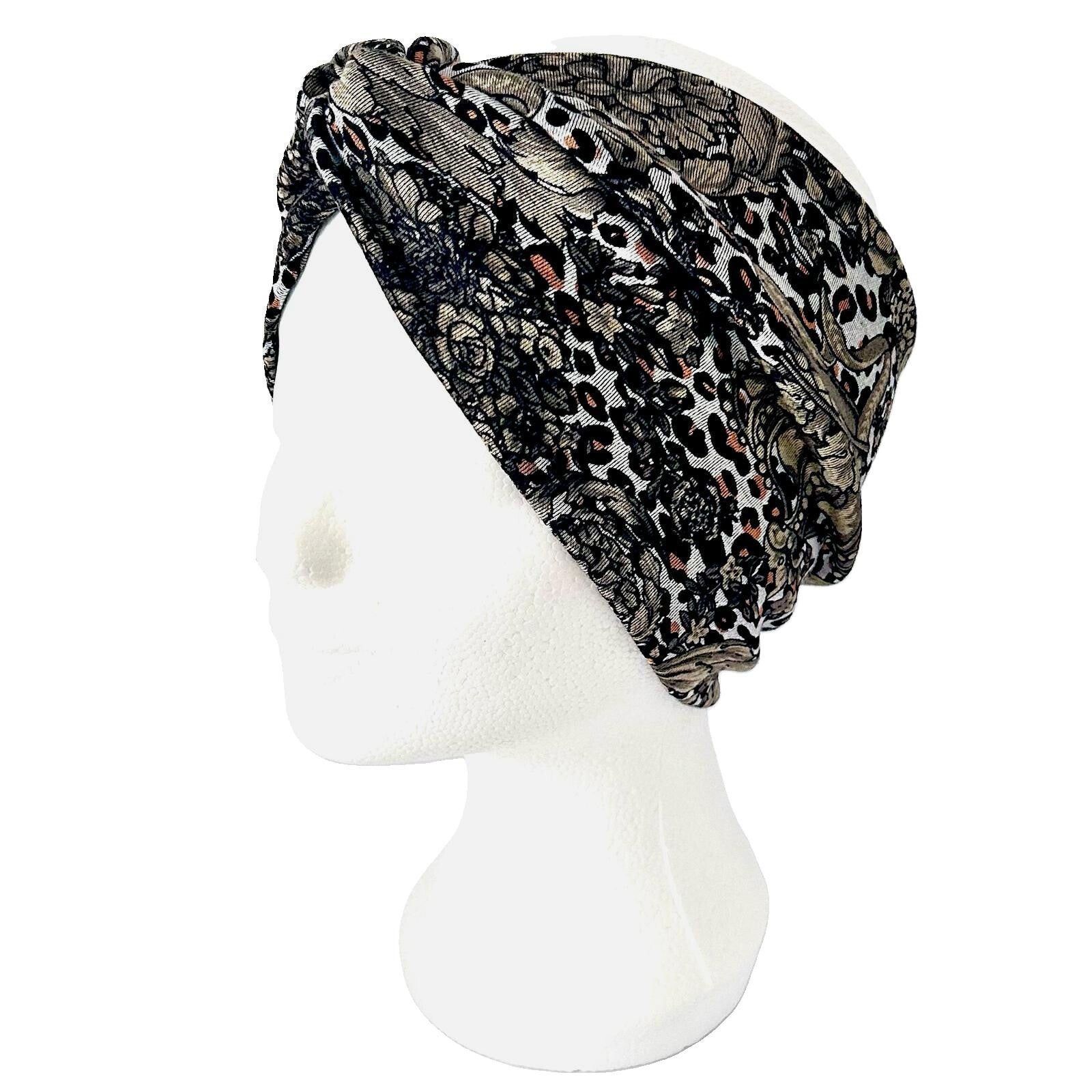 Wild bloom twist bandeau haarband