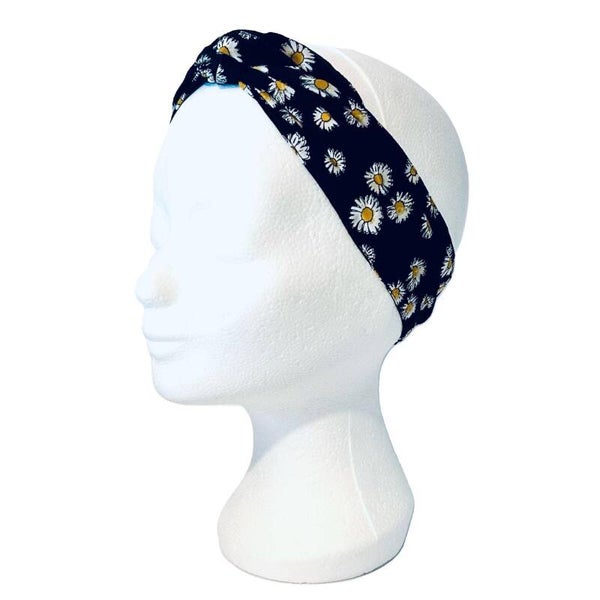 Rosie Wrap haarband - midnight daisy