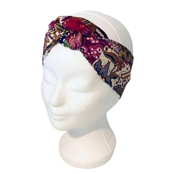 Rosie Wrap haarband - Purple Nomad