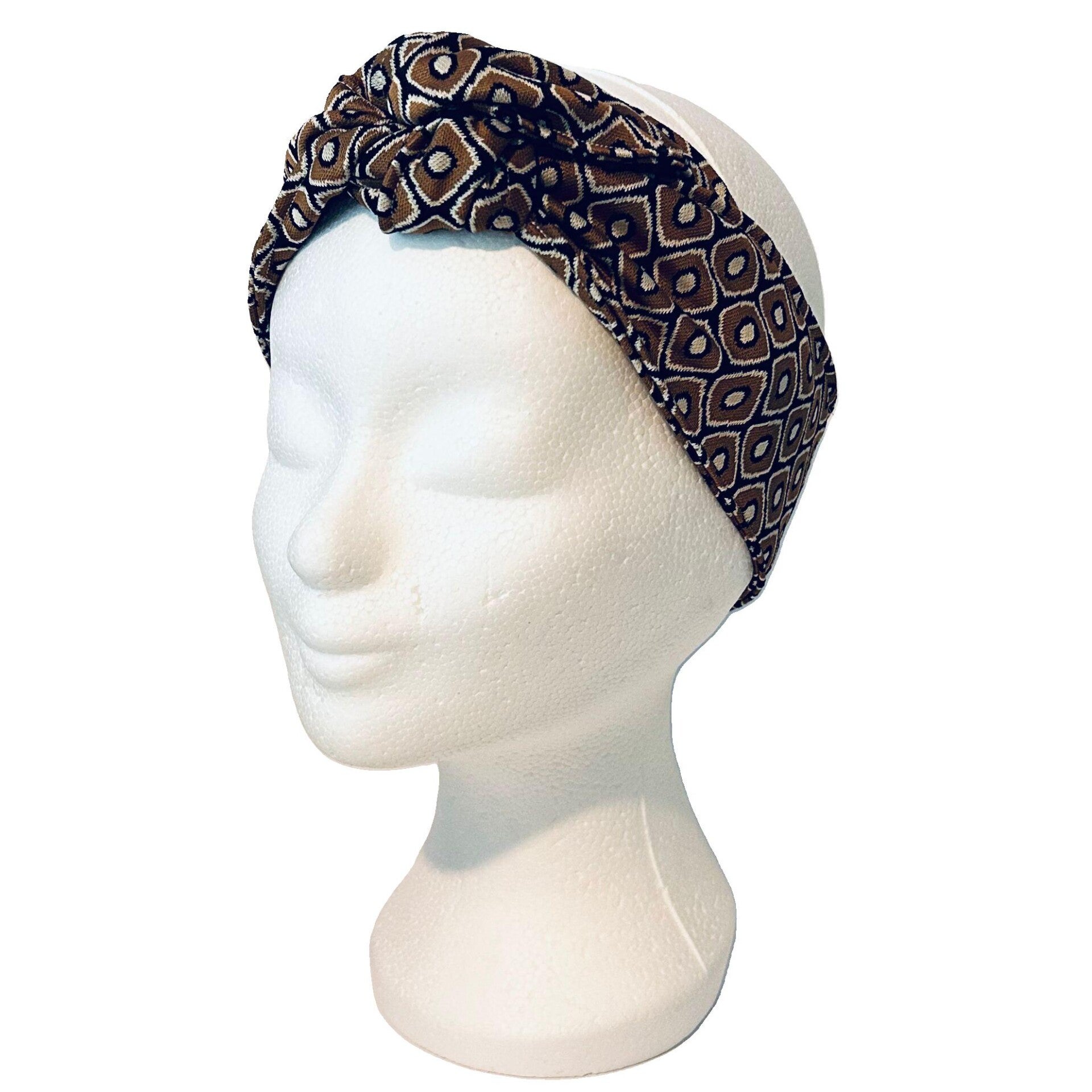 Rosie Wrap haarband - Mocha Vibe