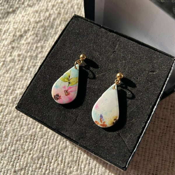 Secret meadow hangende oorbellen