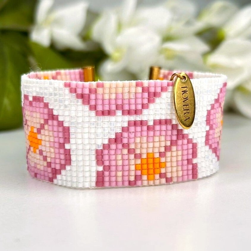 Blossom reverie weefarmband