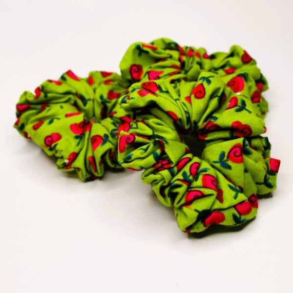 Rosewood Garden small scrunchie