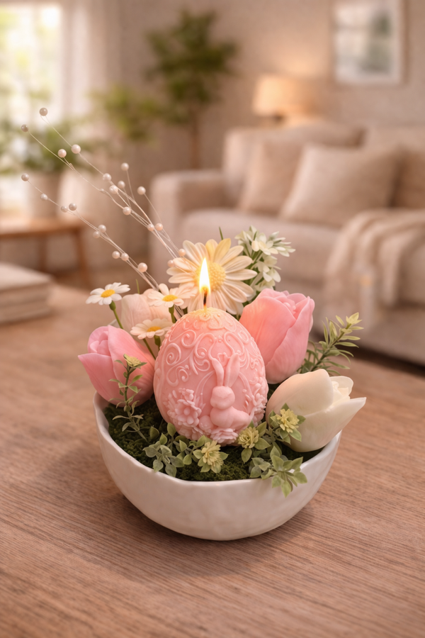 Pink Easter Bowl