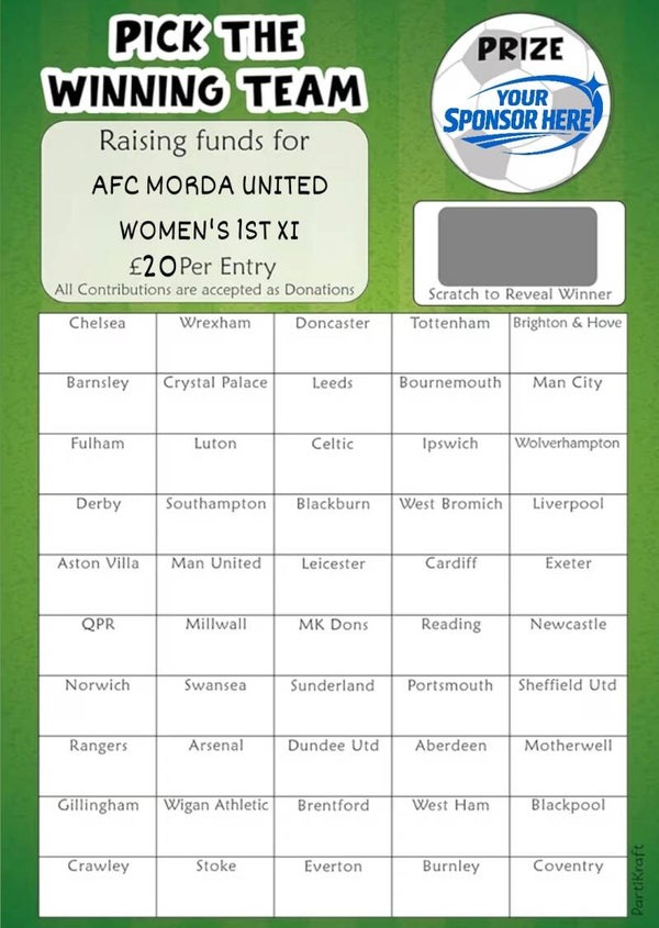Scratchcard Entry