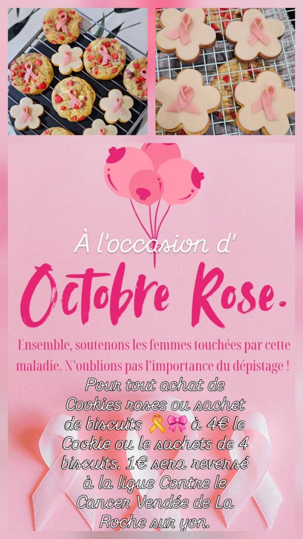 Biscuits Octobre Rose 🎗🩷🎀