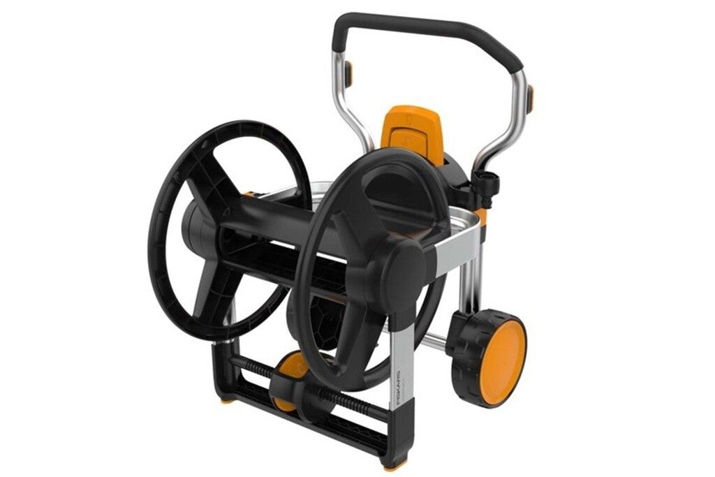 FISKARS Slanghaspel Manueel XL met wielen, zonder tuinslang